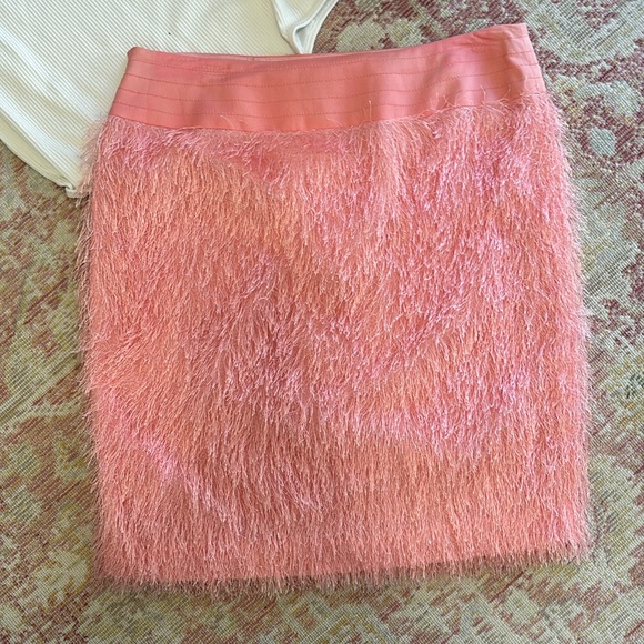 Worth Pink Fuzzy Skirt - Picture 5 of 5